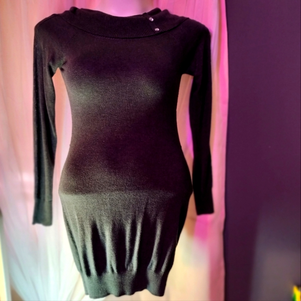 Grey Sweater Dress